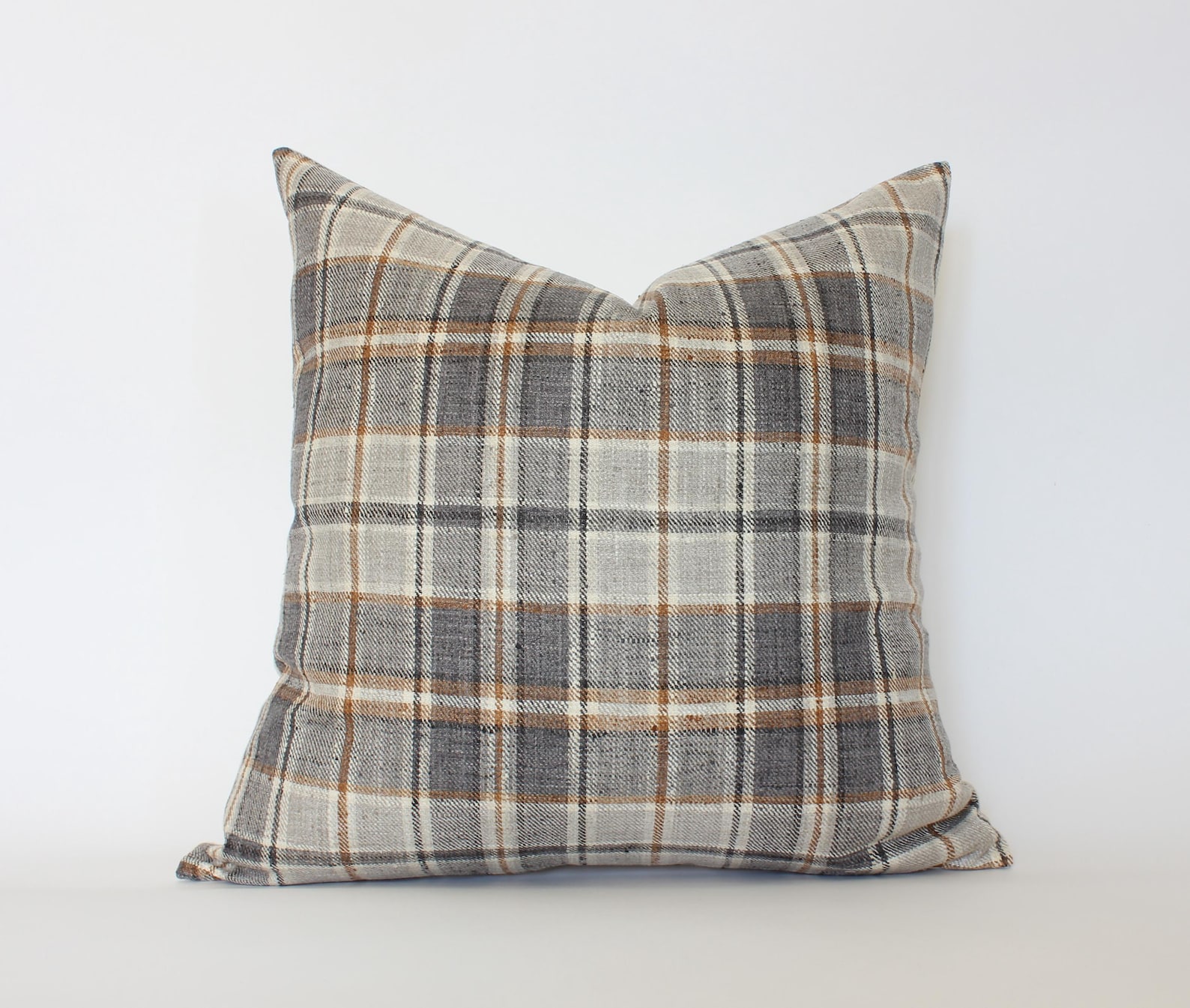 Brown And Gray Throw Pillowsnull