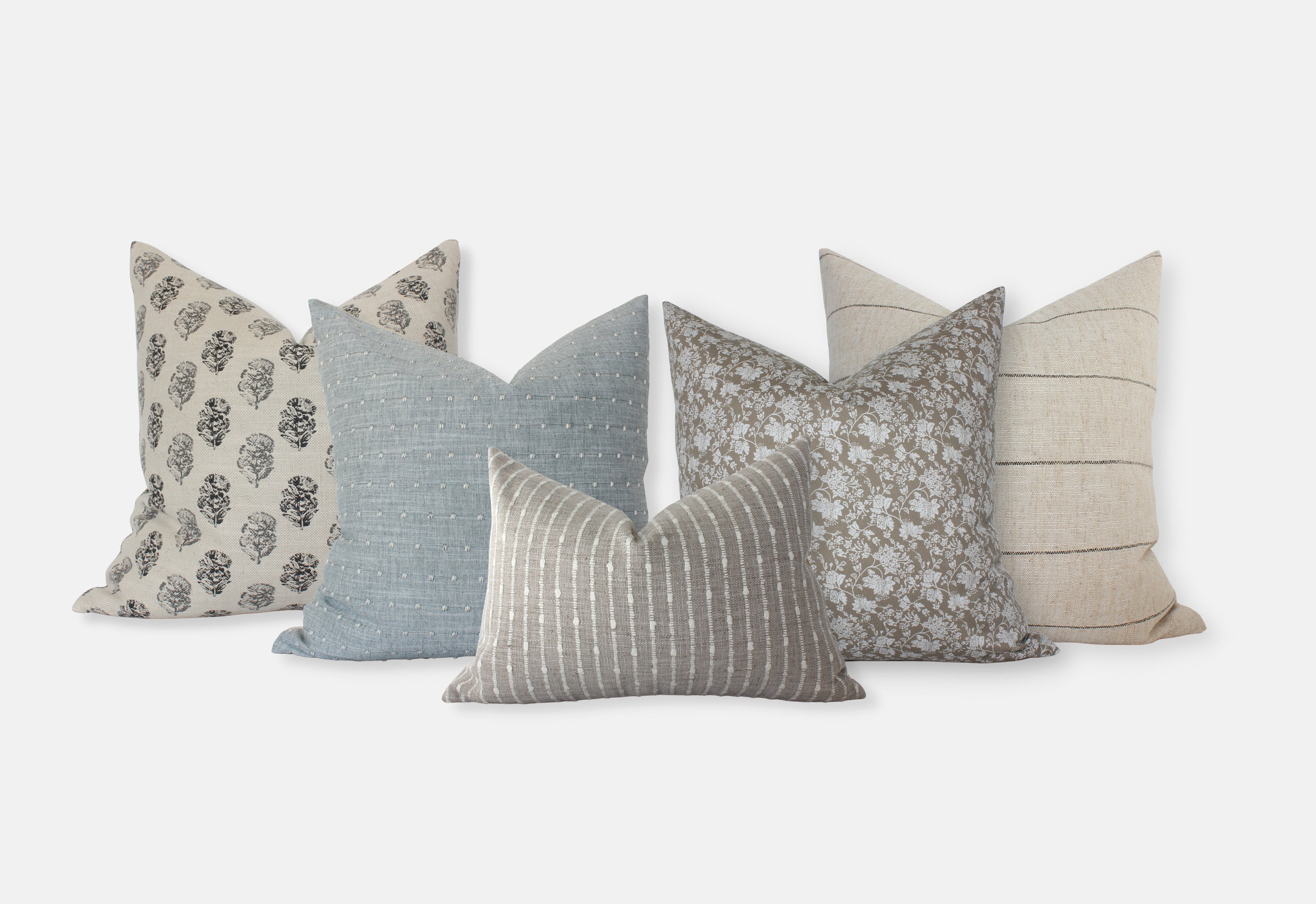 Light blue and cream throw pillows hotsell