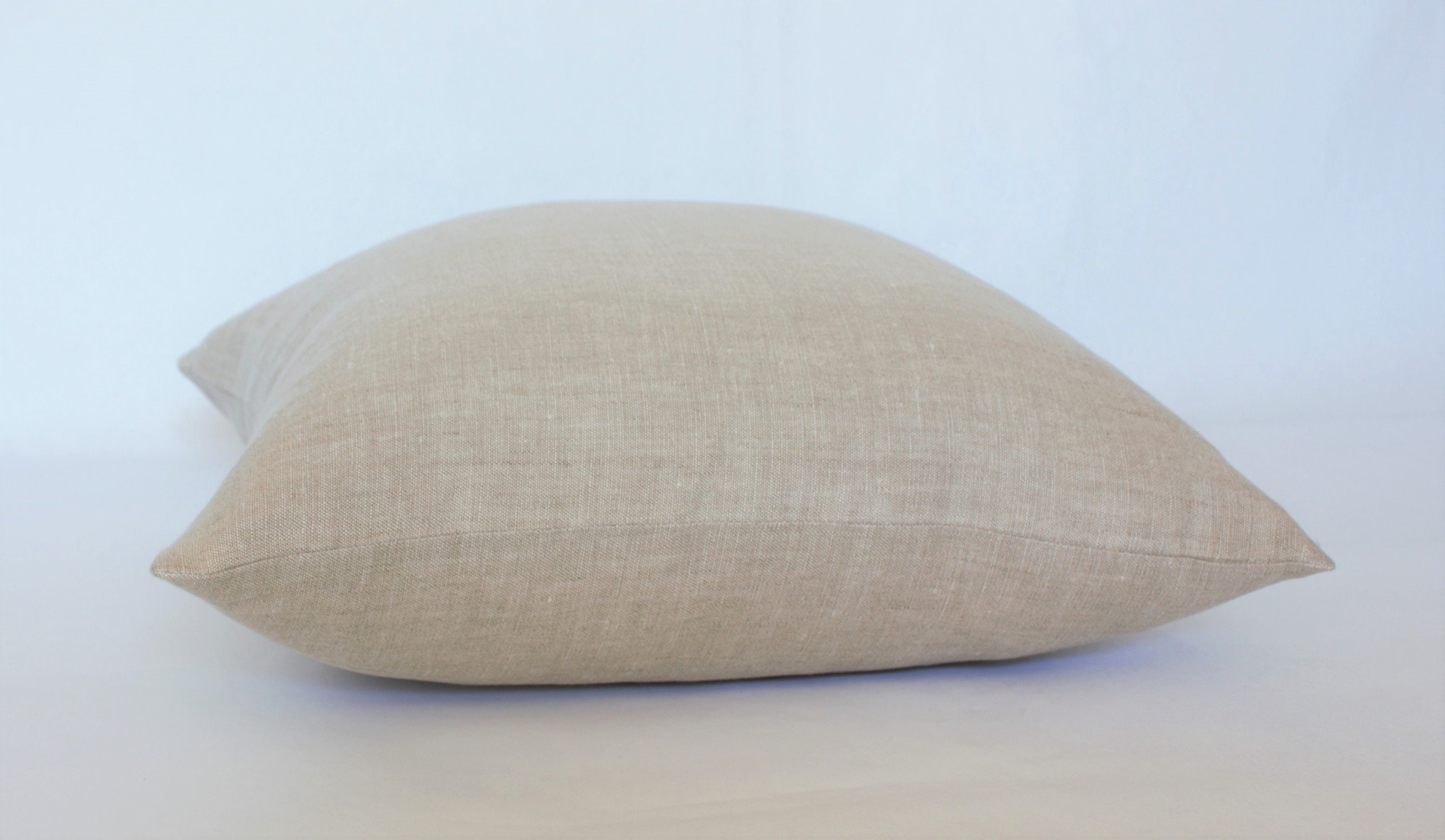 Beige Lumbar Pillow 14x20 Neutral Lumbar Pillow Cover 12x20 Etsy