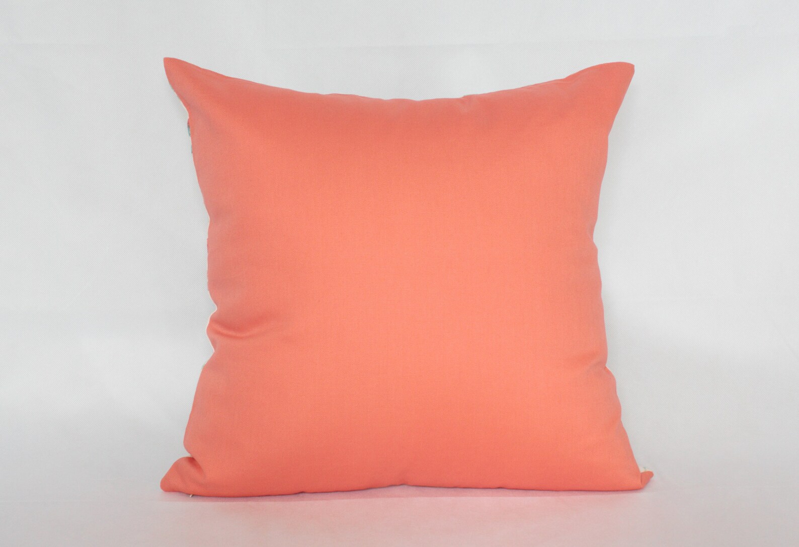 Coral Pillow Covers 18x18 Coral Cushion Cover 18x18 Coral Etsy