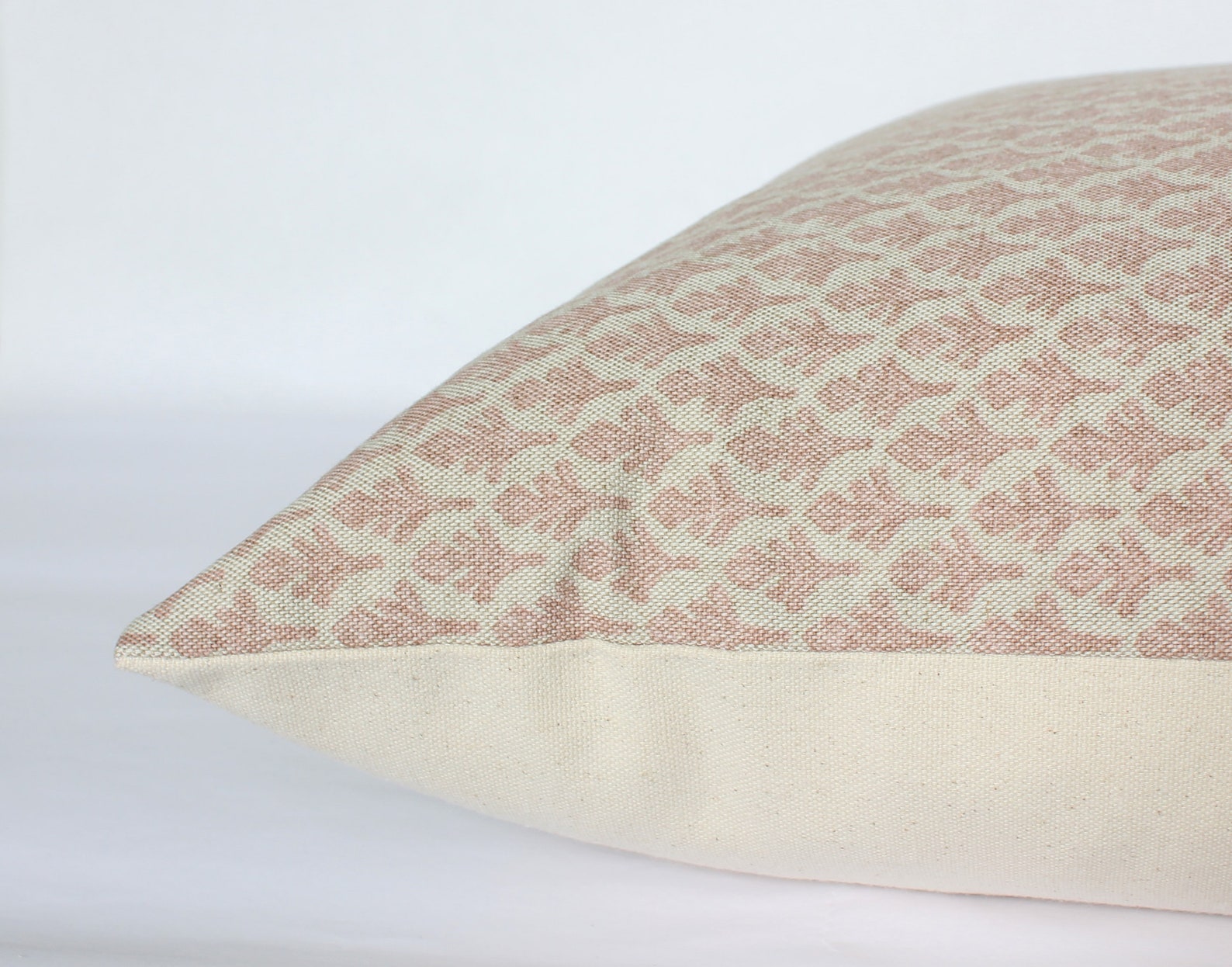 Blush Long Lumbar Pillow 14x36 Oversized Lumbar Pillow in Etsy