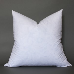 Down Pillow Insert, Throw Pillow Form, Feather Down Pillow Insert 28x28, Euro Pillow Inserts 26x26, Square Pillow Insert 20x20