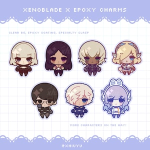Xenoblade X Epoxy Charms