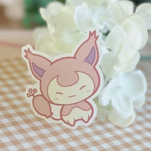 Skitty Vinyl Sticker Matte Decal 2in.