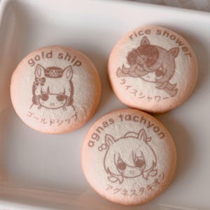 Umamusume Plush Buttons (Horse Treats) image 3