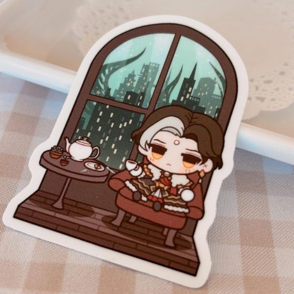 FFXIV Emet Selch Amaurot Vinyl Sticker