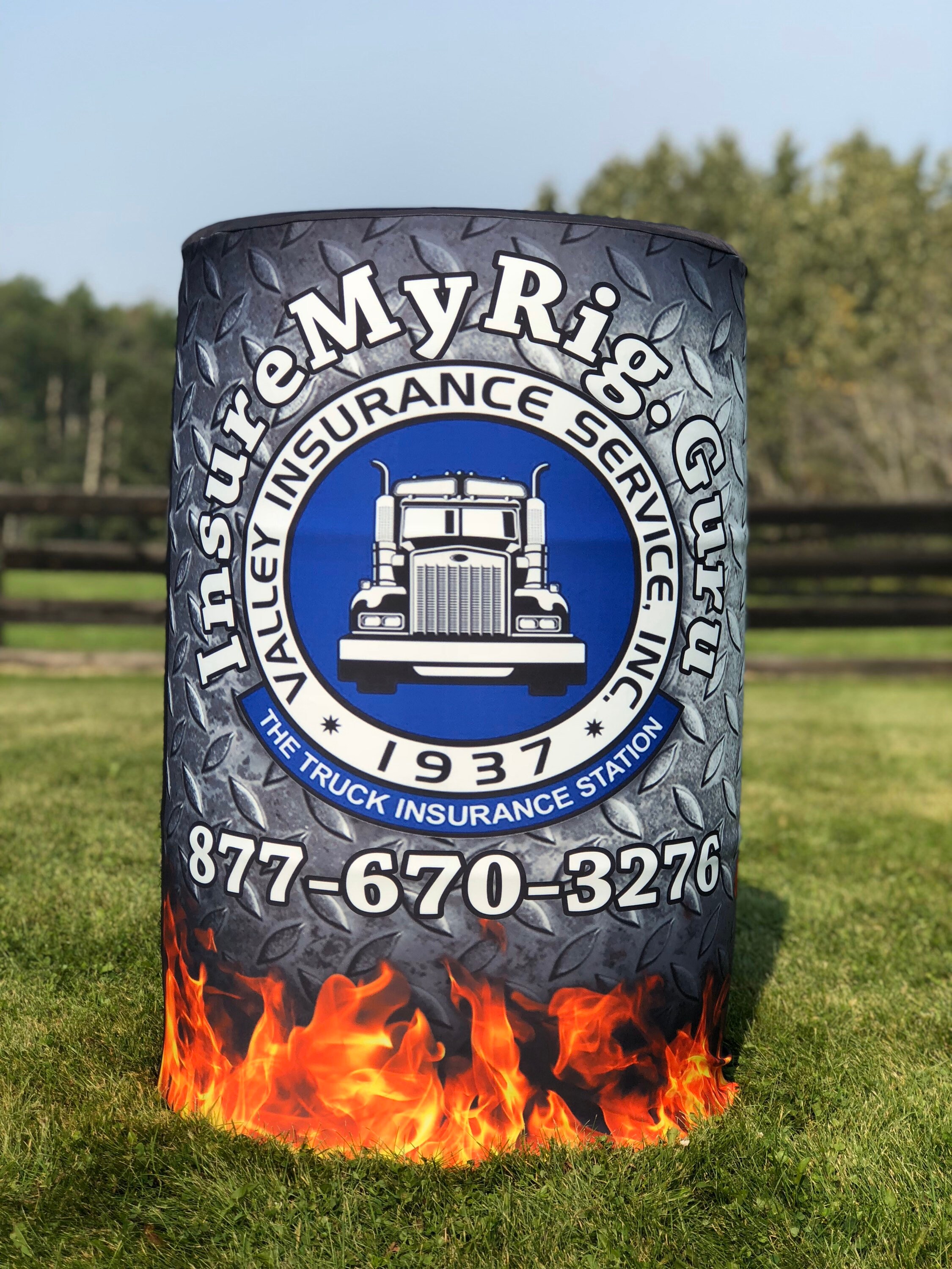 Set of 4 Custom Barrel Covers or Garbage Can Covers Etsy