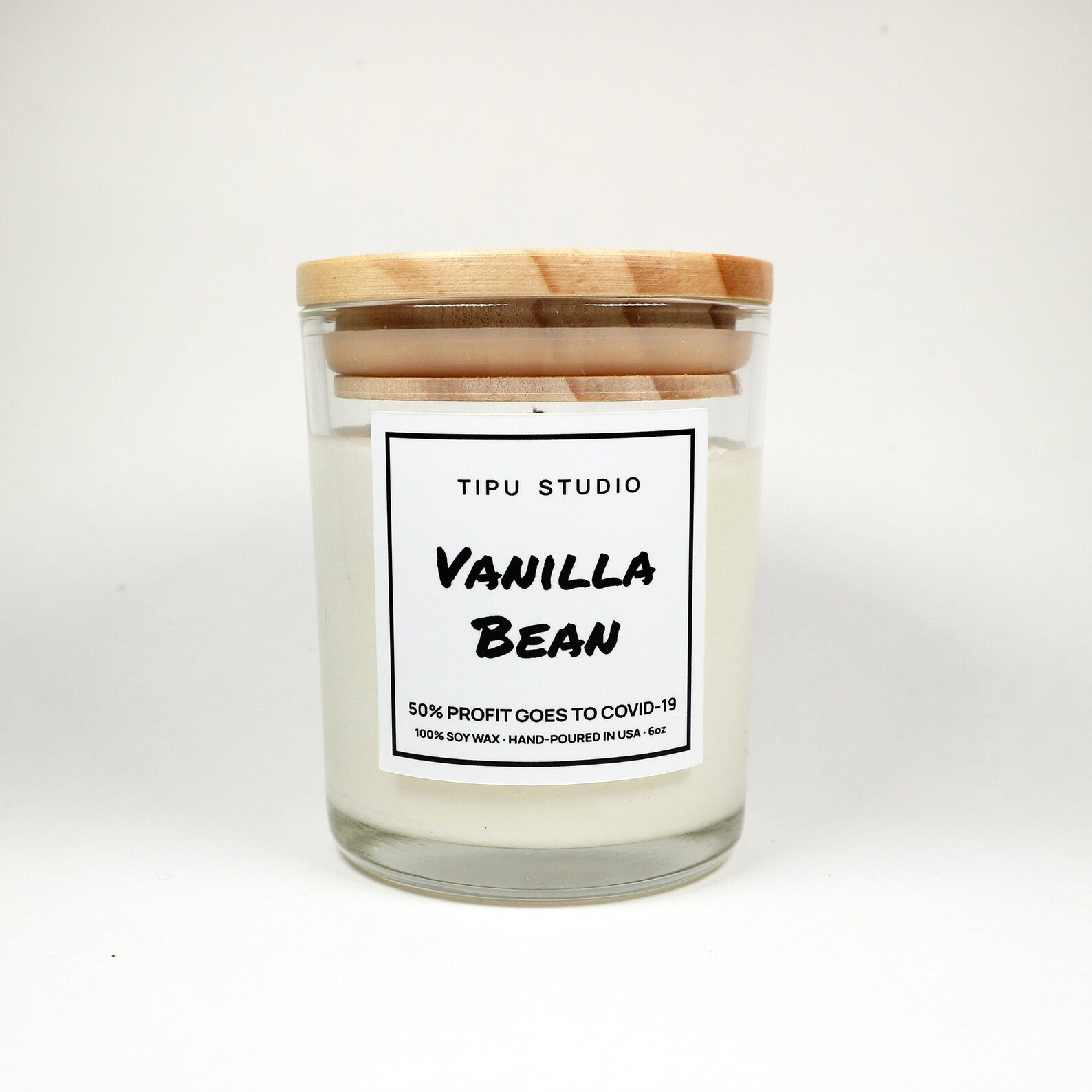 Vanilla Bean Candle Handmade 100 Soy Candle 100 Percent Etsy Ireland