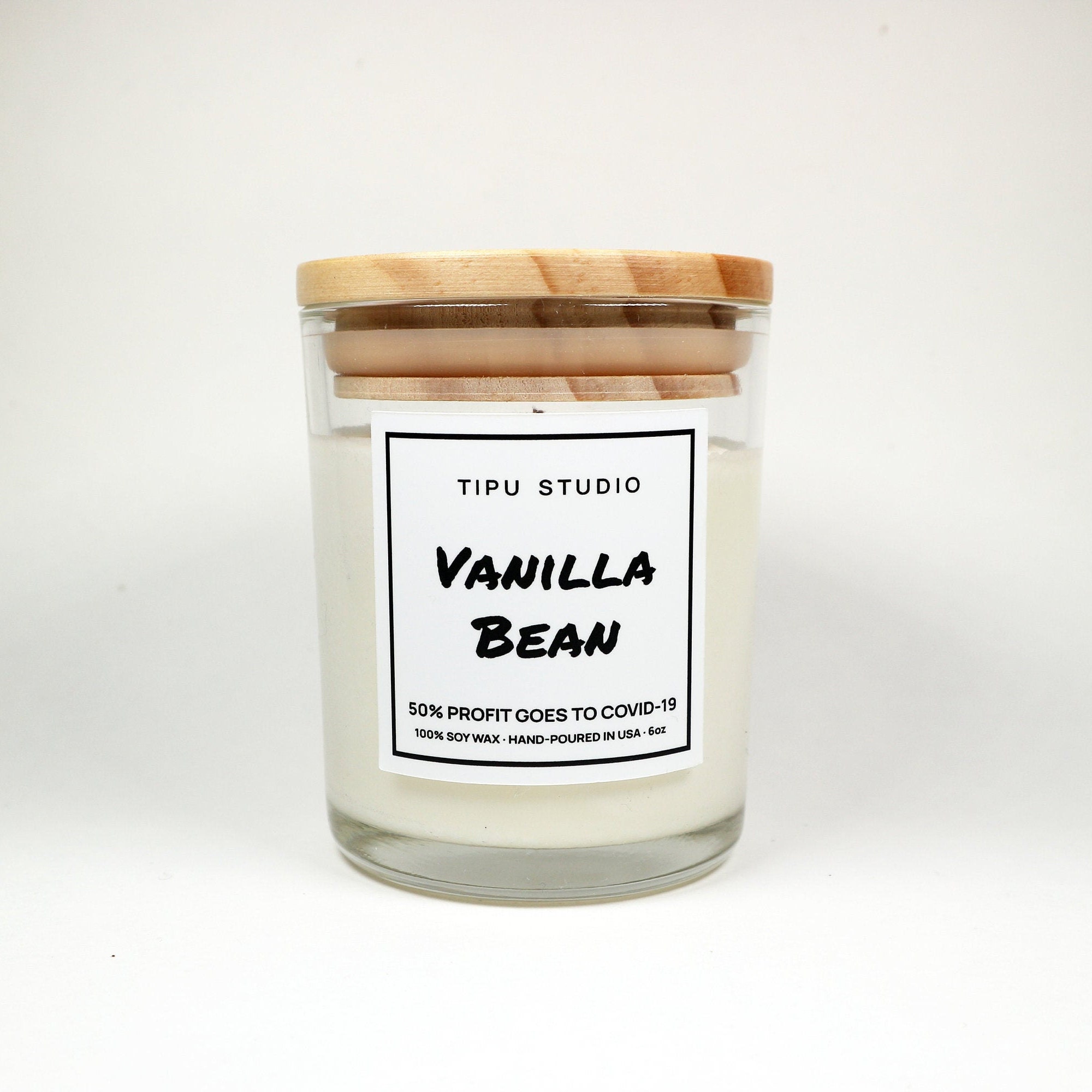 Vanilla Bean Candle Handmade 100 Soy Candle 100 Percent Etsy Ireland