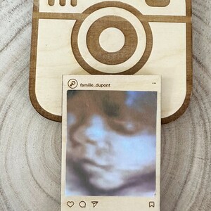 Annonce de grossesse personnalisée original
