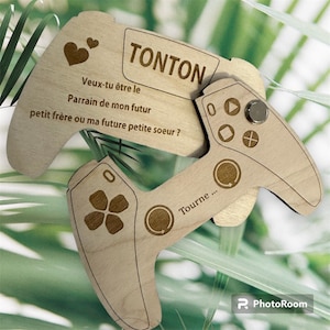 Request for a wooden godfather/godmother controller, size approximately 10cm