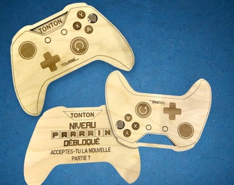 Request wooden godfather controller (size in description) shipping within 48 working hours