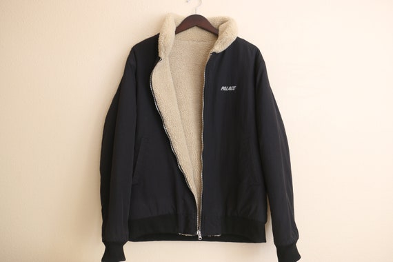 Palace Reverso Sherpa Jacket - Etsy UK