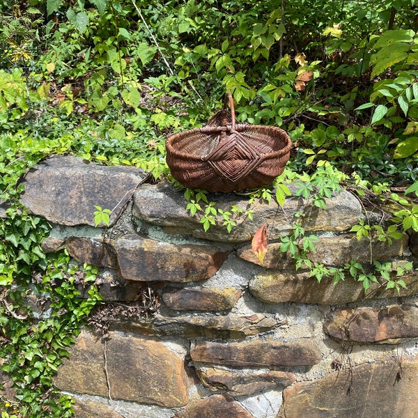 Vintage Gathering Basket