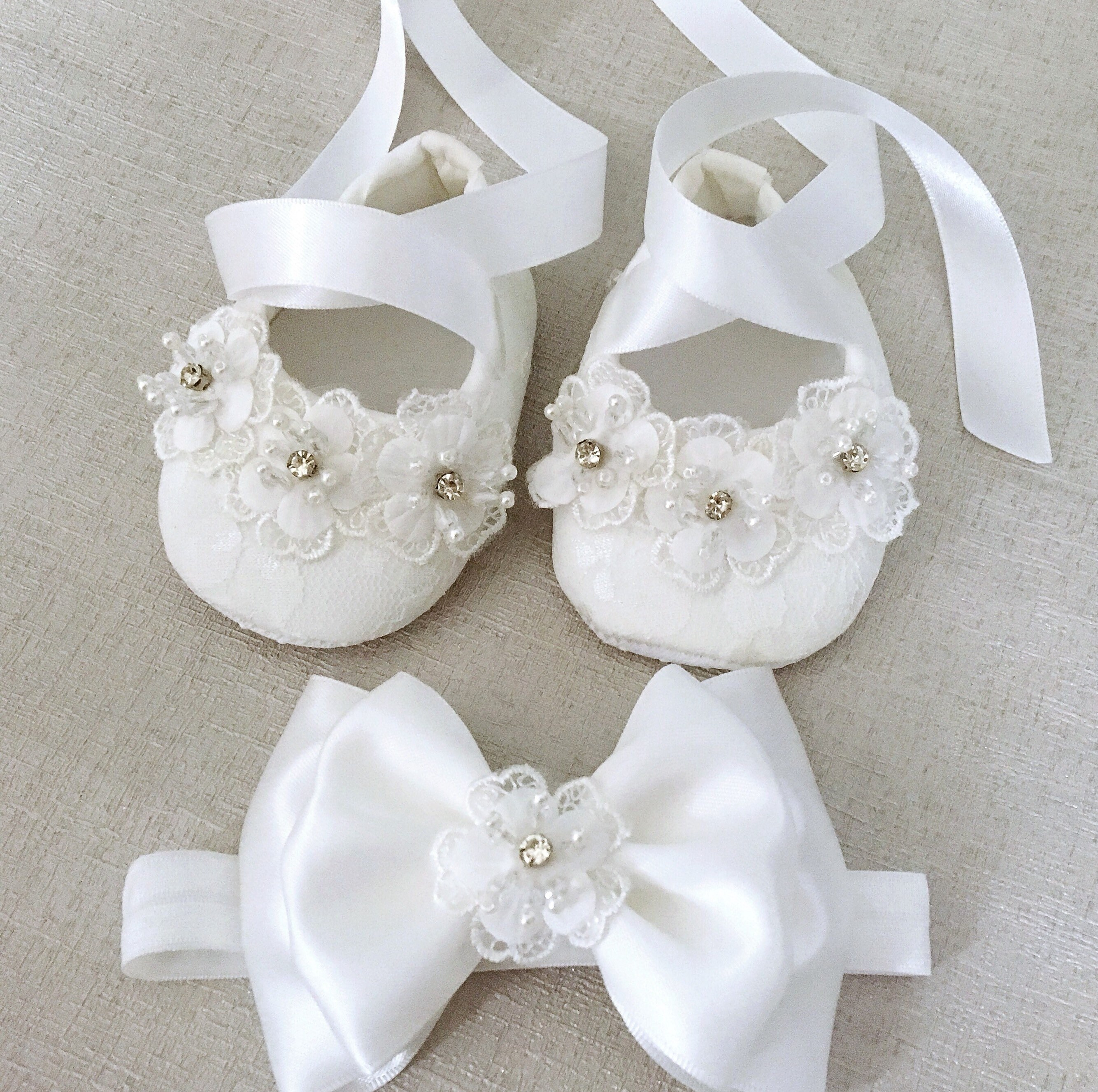 Zapatos de bautismo en blanco zapatos de bautizo de bebé con Etsy