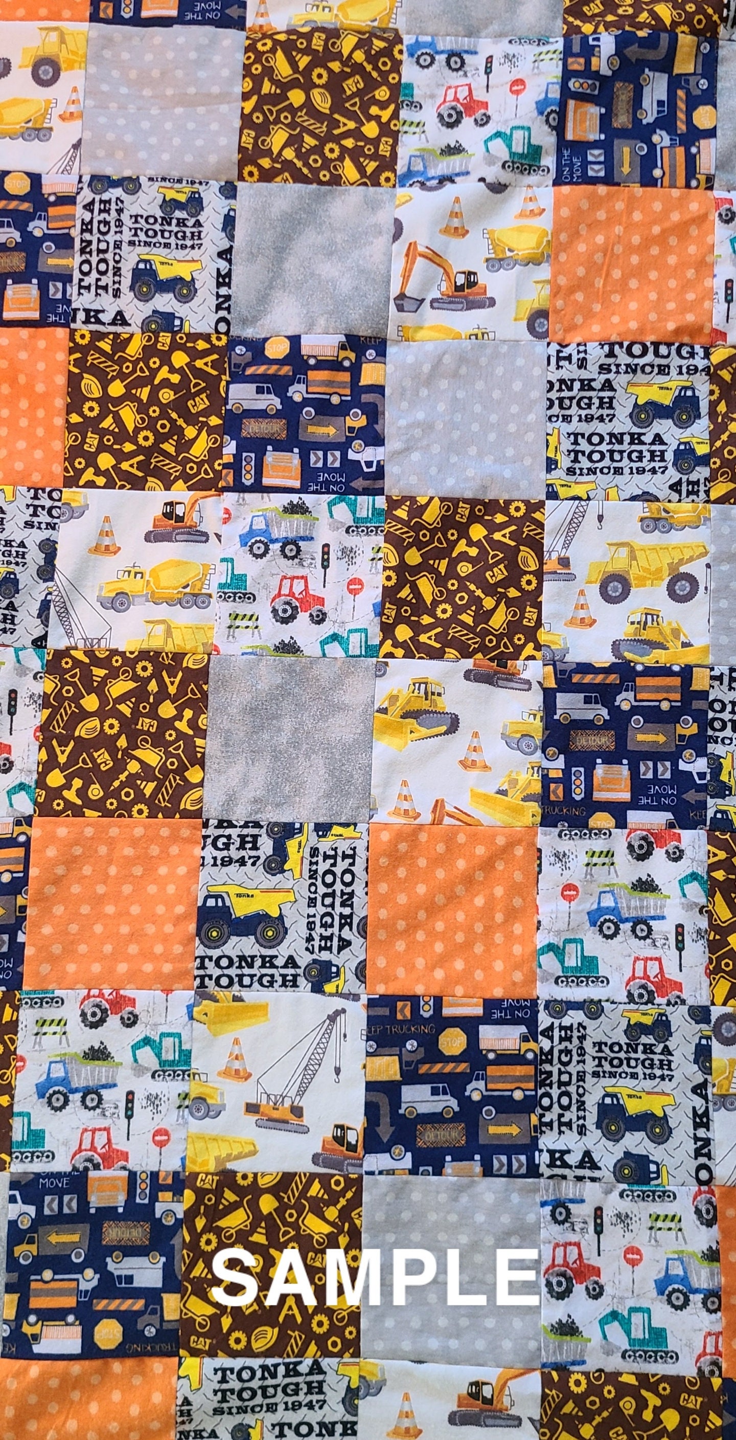 Cars and Trucks Patchwork Toddler/baby Crib Bed Quilt Etsy UK