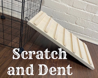 Scratch and Dent (Special Pricing) INDOOR Small Pet Ramp 7.25" wide 18" long guinea pig, ferret, hedgehog, handicapped, elderly 2026