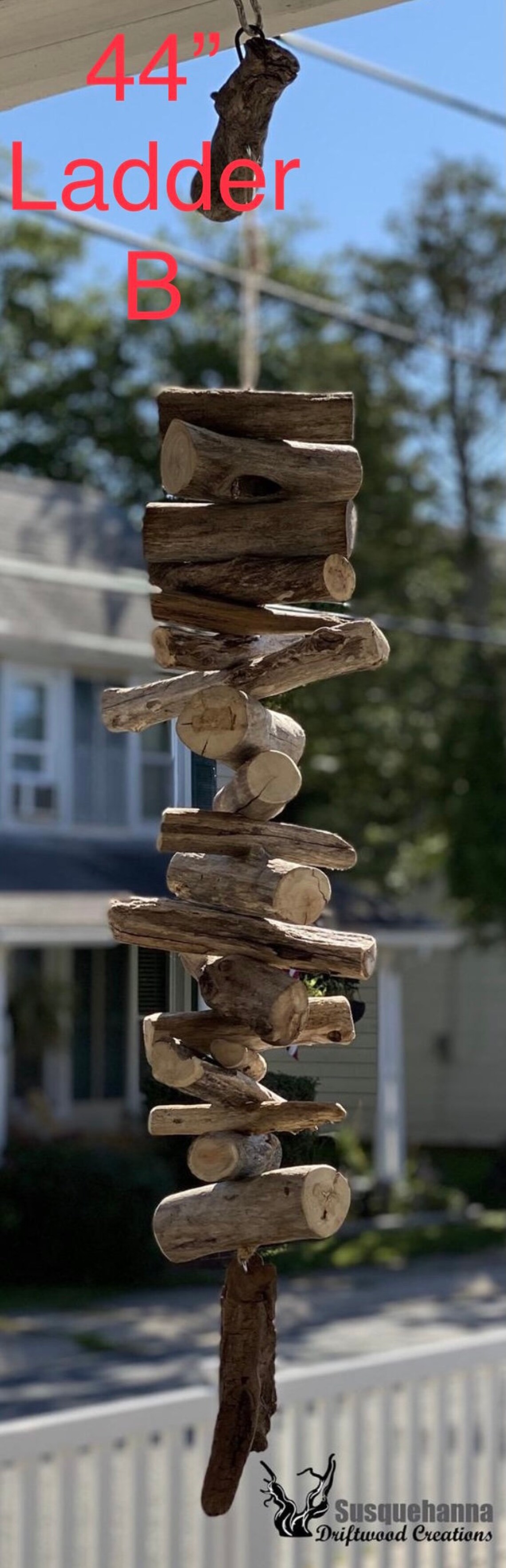 Valhalla Ladder 44 47 Bold Design / Driftwood Etsy