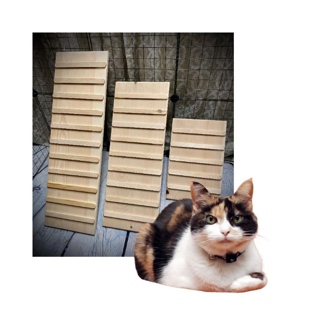 Indoor Cat Ramp With SIDES Option 25 Lb 5.5, 7.25, 9.25 and 11.25