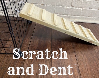 Scratch and Dent (Special Pricing) Outdoor Small Pet Ramp 5.5" wide 18" long guinea pig, ferret, hedgehog, handicapped, elderly 2026