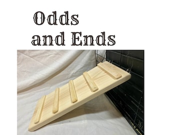 Odd and Ends Ramp (Special Pricing) INDOOR Small Pet Ramp 7.25" wide 15" long guinea pig, chicken ramp, hens, chicken, elder, disabled 24_1