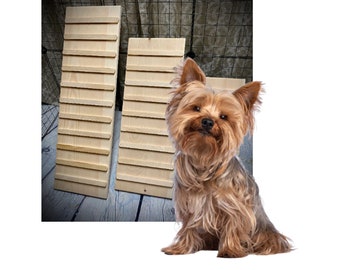 Dog Ramp with SIDES Option 14lb 5.5-11.25 Inches wide 10-70 Long Pug Dog Ramp, Border Terrier Dog Ramp, French bulldog Dog Ramp, puppy ramp.