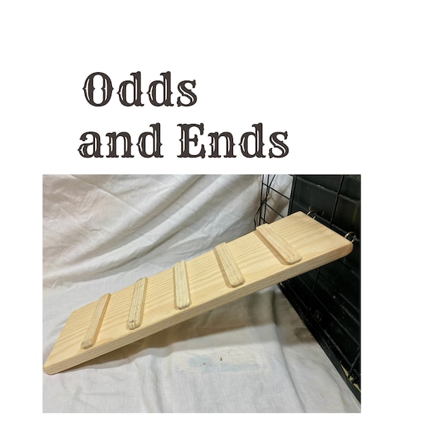 Odd and Ends Ramp (Special Pricing) INDOOR Small Pet Ramp 5.5" wide 18" long guinea pig, chicken ramp, hens, chicken, elderly, disabled 24_1