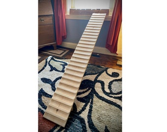 INDOOR Ramp with Sides Option 5.5-11.25 Inches wide 10"-70" Long 7lb Critter Turtle Ramp, Chinchilla Ramp, Rabbit Ramp, Guinea Pig 24_1