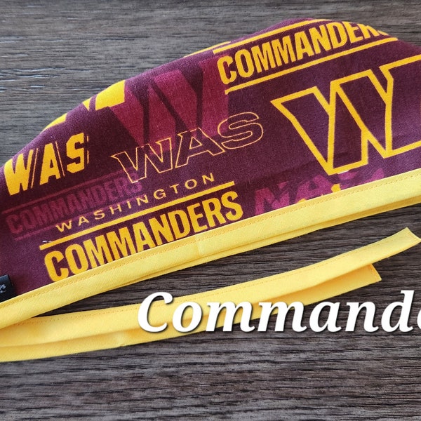 Commanders - Surgical Scrub Caps