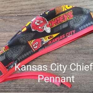 Kansas City Chiefs Wimpel - Chirurgische Scrub Caps