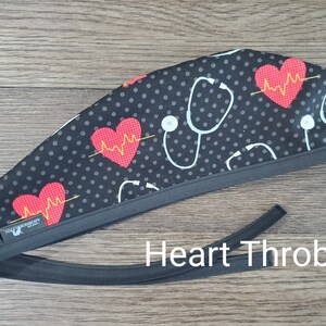 Heart Throb - Surgical Scrub Caps