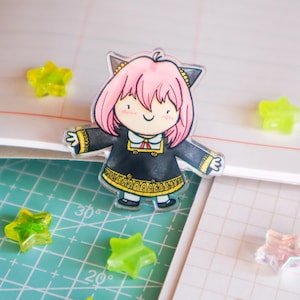 Anya Spy Derp Acrylic Pin