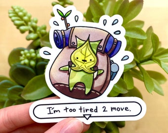 Funny Forest Sprite Sticker Waterproof Laptop Decal