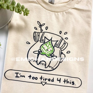 Zelda Korok Shirt, Flora of Hyrule, Breath of the Wild Themed Funny Shirt
