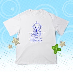 I deserve a little treat- Kewpie Baby Doll Tattoo T-Shirt