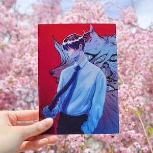 Demon dogs Print Devil Hunter Aki