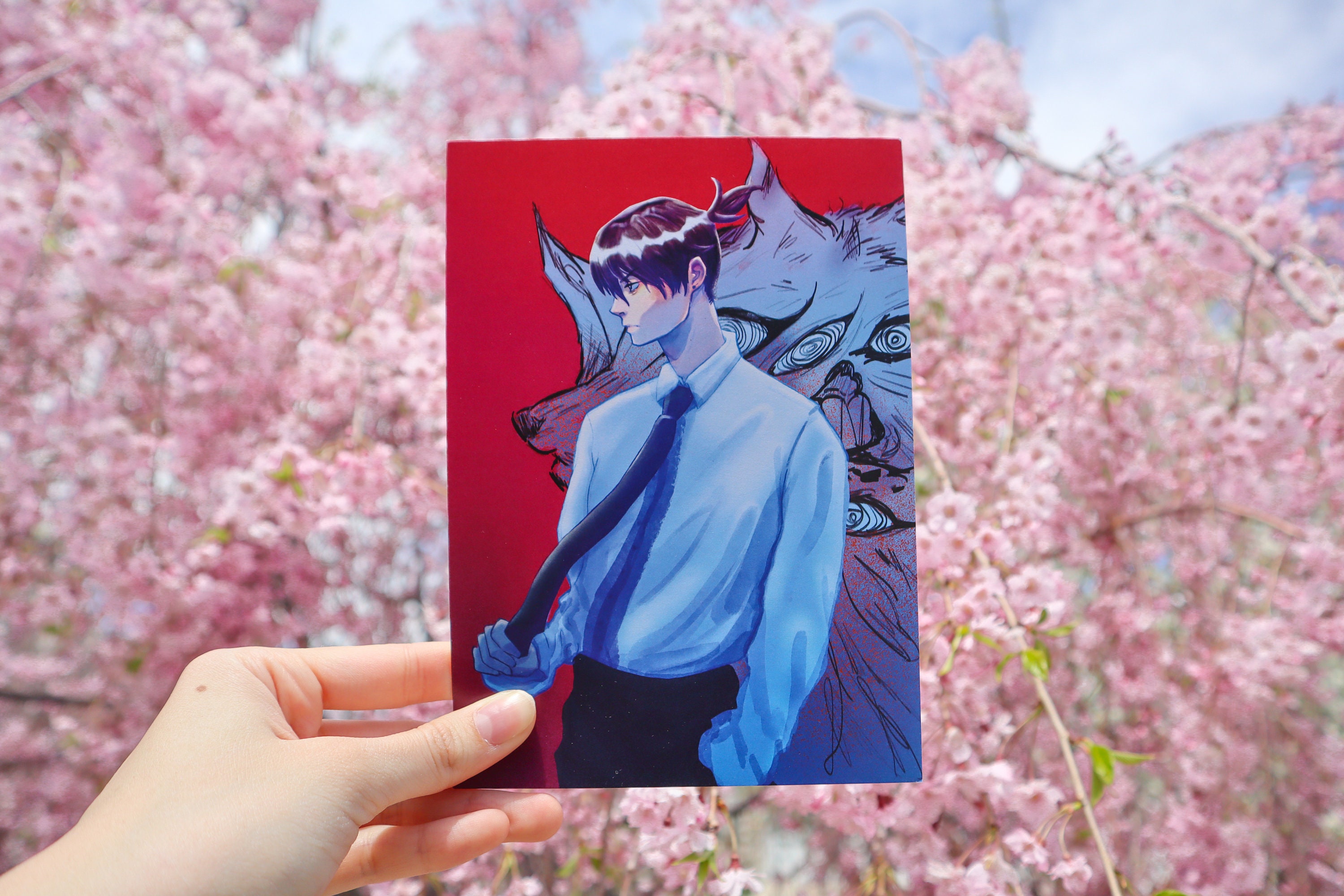 Demon dogs Print Devil Hunter Aki
