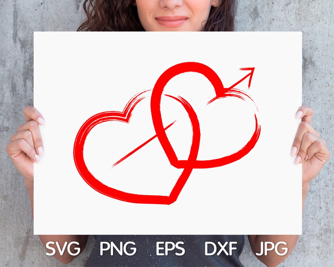 Heart SVG Love SVG Hearts SVG Valentine Day Svg Heart Symbol for Cricut ...