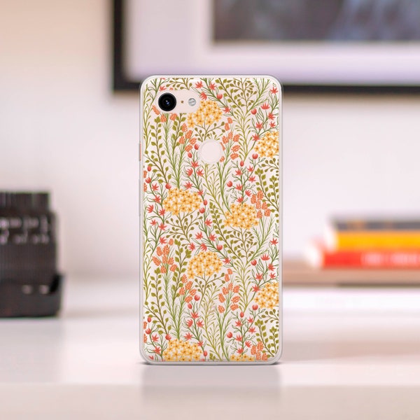 Plants Google Pixel 3 Case Herbs Google Pixel 2 Case For Women Case Floral  Pixel 4 Xl Case Pixel 3A Phone Case Google Pixel 3A Xl NC0054