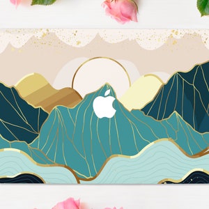 Painted Mountains Macbook Pro 14 A2442 Case Macbook Pro 16 M1 Case Macbook Air 13 Case Nature Macbook Pro 13 In Case 15 Mac Pro Case NC0439