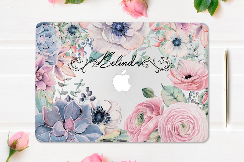 monogram macbook air case
