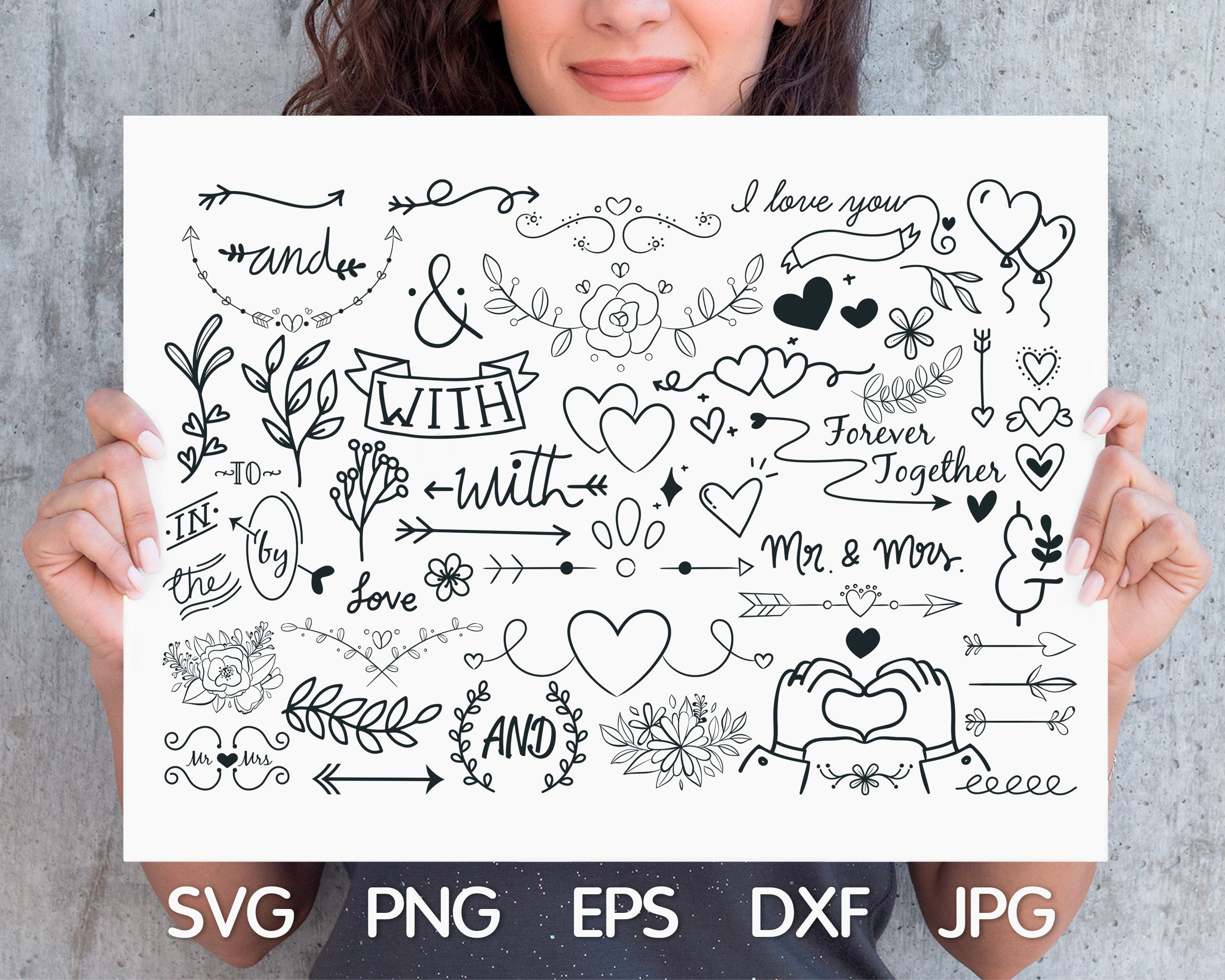 Download Wedding Svg Bride Svg Wedding Svg Files Bridesmaid Svg Mr And Etsy