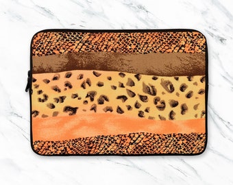 Snake Skin Laptop Sleeve Animal Print Laptop Sleeve Python Sleeve 12 inch Laptop Sleeve 13 inch Laptop Sleeve 15 inch Laptop Sleeve NC0381