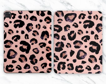 personalised leopard print ipad case