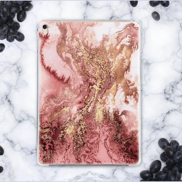 Burst of Gold iPad 12.9 Case iPad Air 2 Case iPad 10.2 7Th Gen Case iPad Pro 9.7 Case Mini iPad Case Pink Marble iPad 11 Pro Case NC0107