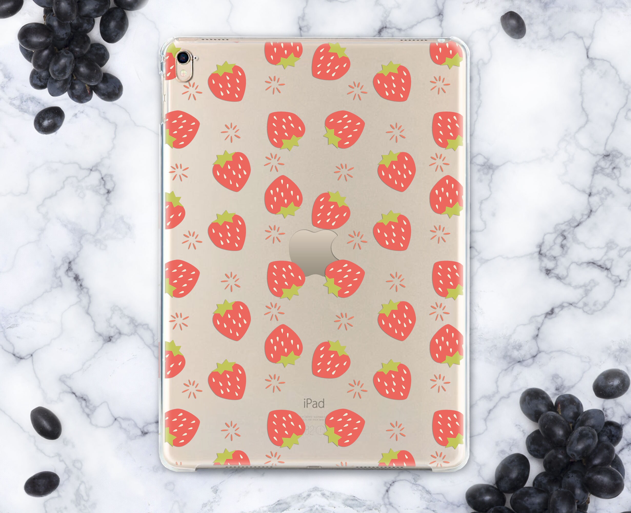 Strawberry Ipad Mini 6 Case Ipad Pro 12.9 2021 Case Ipad Pro Etsy UK