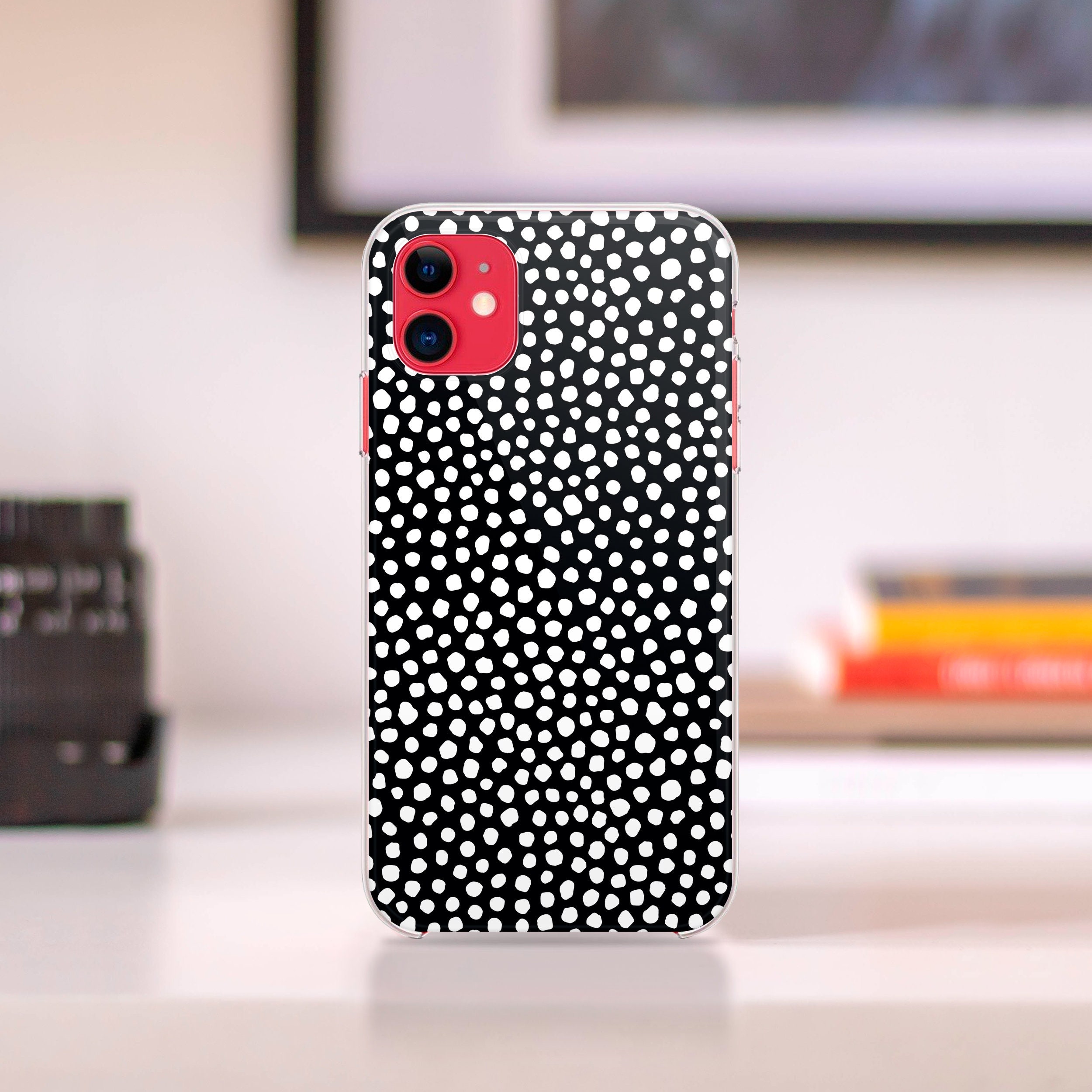 Black And White iPhone 11 Case iPhone 11 Pro Max Case Dots Etsy