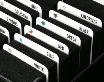 Sort MTG by Color Combinations | Trading Card Dividers W/ FREE