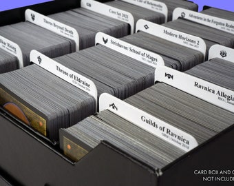 Sort MTG by Expansion Sets | Trading Card Dividers W/ FREE