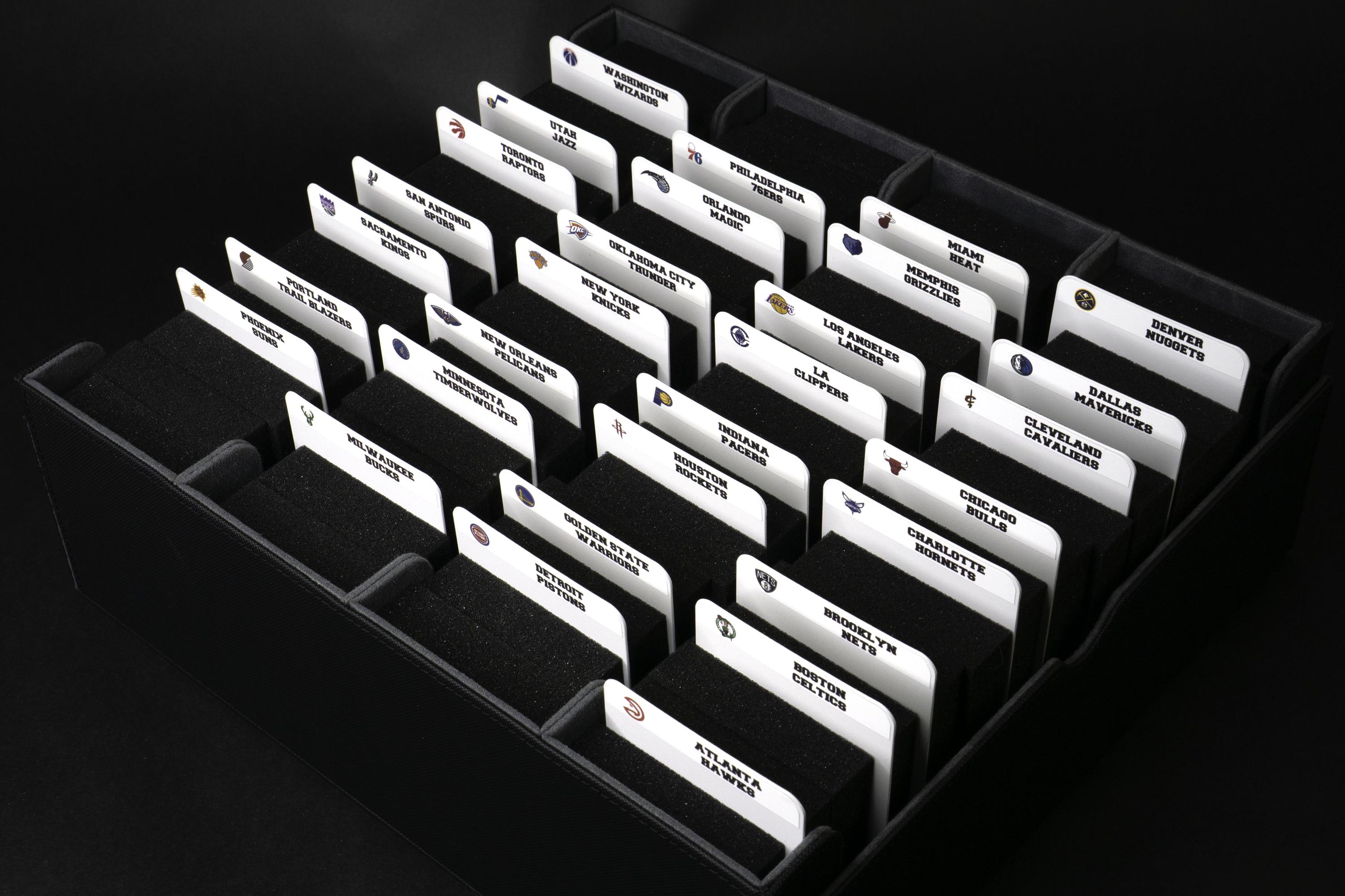 Sort Cards by Professional Basketball Teams | Card Dividers W